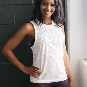 Zyia White Chill Tank XXL